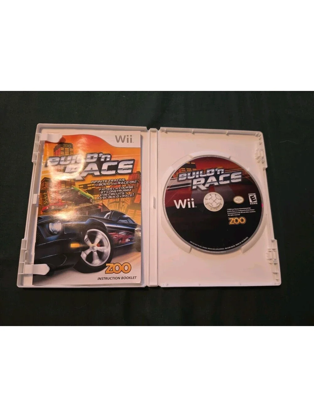 Build 'N Race Nintendo Wii Racing Game Custom Track Builder Video Game CIB